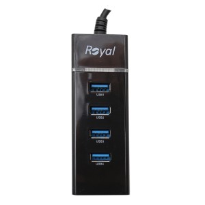 هاب 4‌پورت USB3.0 رویال مدل RH3-303